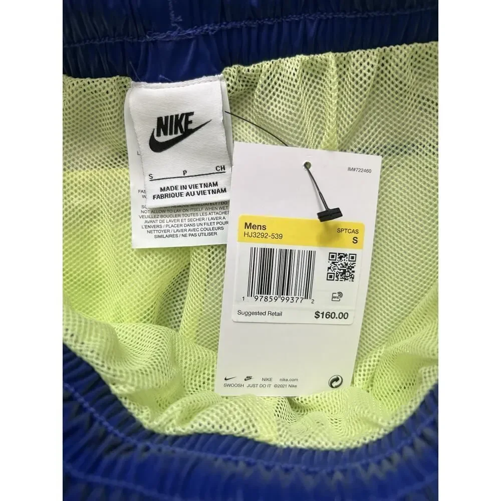 Nike Project F.R.O.G. Track Pants Deep Night/Lemon Men HJ3292-539 Size Small NWT